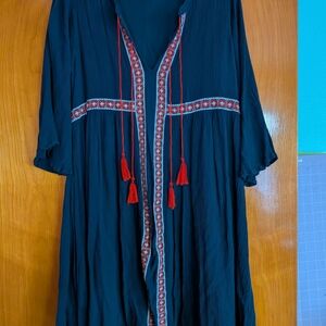 Old Navy Navy Blue Top